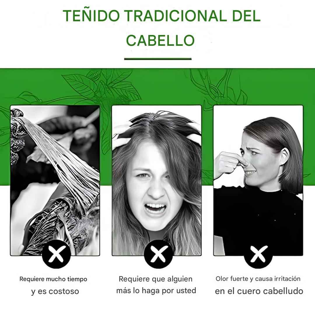Color, nutrición y limpieza 3-en-1 en un solo paso + mascarilla anti-frizz