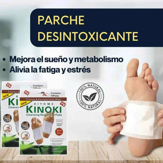 Kinoki Detox®Elimina toxinas mientras duermes (30 parches)